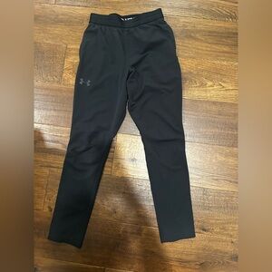 Under Armour Black Men’s Athletic Joggers with Zipper Back Pockets